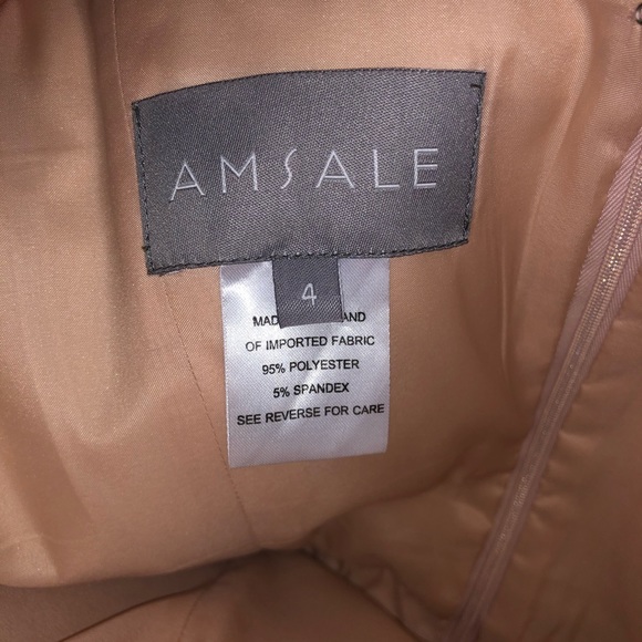 Amsale GB045P Bridesmaid Dress - Picture 3 of 4